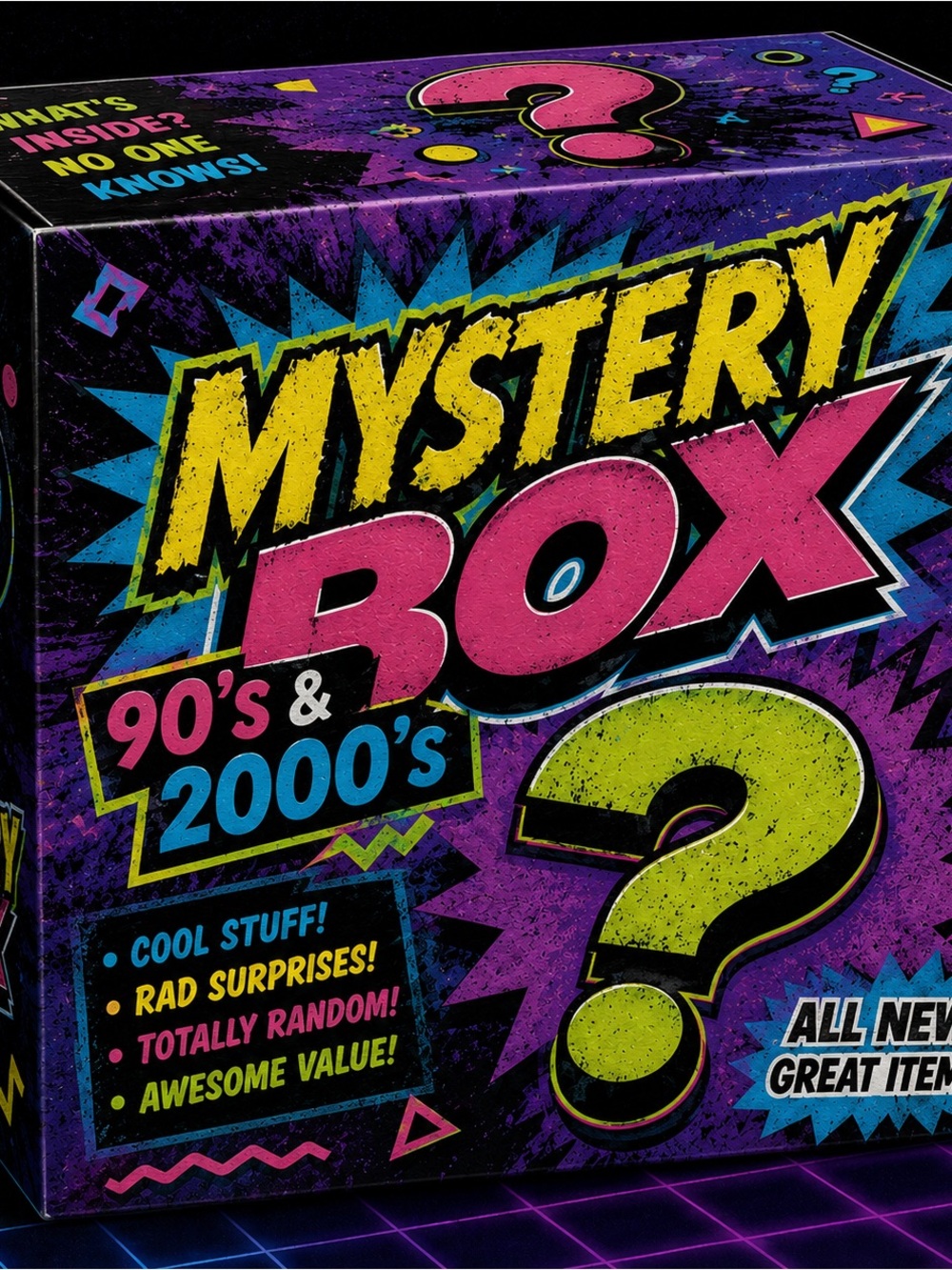90’s early 2000’s not so mystery box
